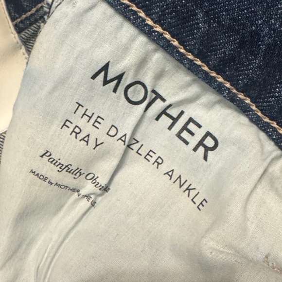 Mother Superior Jeans The Dazzler Ankle Fray - Picture 6 of 9